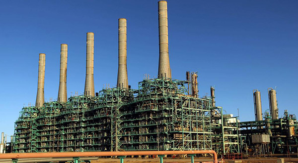 Libyan oil refinery